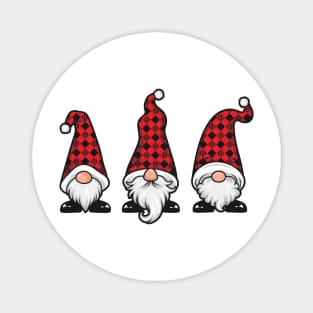 Holiday Pajama Gnomes Magnet